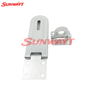 ตัวล็อคประตูโลหะ ตัวล็อคกุญแจ ตัวล็อคประตูแบบหัวเข็มขัด อุปกรณ์เสริมตัวล็อค ตัวล็อคแบบตะขอ สำหรับตู้เกม - Product Image 6