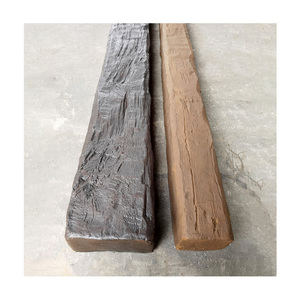 Panel de Pared 3D de <span class=keywords><strong>Madera</strong></span> Sintética PU, Impermeable, Resistente al Fuego, Fácil Instalación, Chapa de <span class=keywords><strong>Madera</strong></span> <span class=keywords><strong>Artificial</strong></span>, Marrón Claro Oscuro, Moderno y Elegante para Interiores - Product Image 2