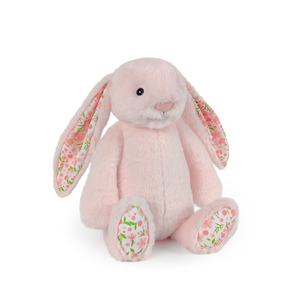 Muñeca de conejo de peluche de tela Floral de lujo, algodón cómodo y suave para niños y niñas para cumpleaños, estilo de cruce de animales de Pascua - Product Image 4