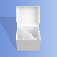 Boîte de papier de pain de dessert de conception personnalisée en gros avec bac à papier séparé facile à assembler