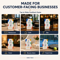 Autocollant de carte NFC Google Review Vorx Tech, fournisseur de cartes NFC Google Review, autocollant de carte NFC Google Review