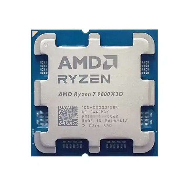 Original AMD RYzen R7 9800X3D CPU for Computer Desktop New Used in Stock