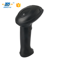 Escáner de Códigos de Barras 2D QR DY SCAN, Sensor CMOS, Interfaz RS232/USB, Lector Inalámbrico 2.4G Portátil para Cadenas de Tiendas, 1 Año de Garantía