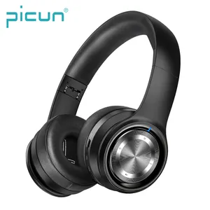 bas kulaklık bluetooth Suppliers-Picun P26 yüksek kaliteli mobil kulak bas kulaklık kablosuz kulaklık Bluetooth