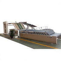 Machine de laminage de carton ondulé entièrement automatique de haute précision 1600 pour système froid/chaud