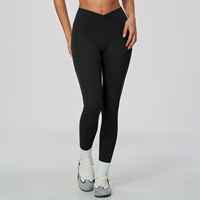 Leggings de yoga grande taille pour femmes, taille haute, sculptant les fessiers, pantalons de sport et de fitness en gros