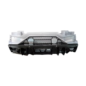 For <strong>Lamborghini</strong> LP700 LP720S Old Body Kit Upgraded and <strong>Modified</strong> SVJ Style Semi Dry Carbon Fiber Rear Bumper - Product Image 1