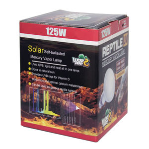 Sürüngen 160W <span class=keywords><strong>Basking</strong></span> Spot ısı ampul/lamba/ışık UVA UVB cıva buharı ampul - Product Image 4