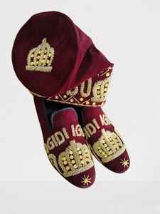 Gorra Fila Gobi con Costuras Duraderas, Gorra Étnica Africana de Larga Duración - Product Image 3