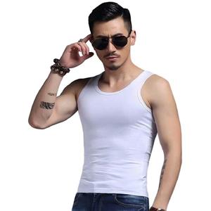 เสื้อกล้ามฟิตเนสผู้ชายผ้าคอตตอนหนา 230 กรัม ระบายอากาศ แห้งเร็ว ทรงหลวม สกรีนโลโก้ได้ - Product Image 2