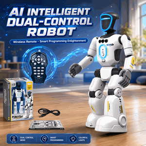 Robot intelligent IA WiFi GPS EN71, assistant éducatif préscolaire, contrôle par application, vente en gros, personnalisable - Product Image 1