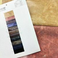 Tissu en similicuir PU à motif craquelé avec support en rayonne pour vêtements et vestes – Stock usine