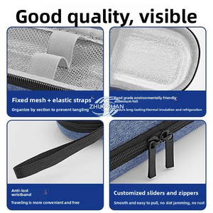 <b>Mini</b> Waterproof Thermal <b>Cooler</b> Box Zipper Sealed Carry Outdoor Medical Medicine Storage Case - Product Image 3