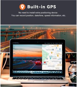 4K 3 Camera Dash Cam 4K + 1080P + 1080P Phía Trước Và Bên Trong Wifi GPS Xe Hộp Đen Điều Khiển Ghi Âm Cho Taxi Xe DVR Phía Sau Máy Ảnh - Product Image 5