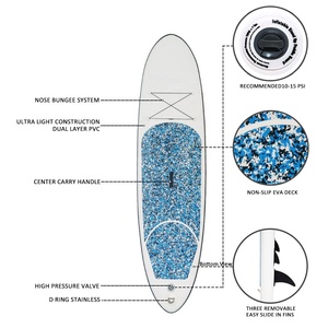 Barato remo Placa de fibra de carbono palas para sup paddleboard epoxi paddleboards weihai fanático de la Junta - Product Image 3