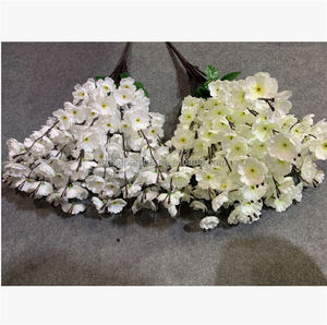 Árbol de Flores de Cerezo Artificial L-825, Gran Oferta en México, 36 Cabezas de Flores, <span class=keywords><strong>Flor</strong></span> de Melocotón Blanco Artificial - Product Image 3