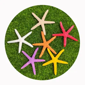 Resin Starfish Miniature for Beach or Nautical Decor Wedding Home Decor Craft Supplies