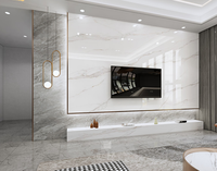 Panneau mural en PVC effet marbre 3D UV, panneau intérieur de haute qualité, épaisseur de 2 mm à 6 mm, découpe, impression, moulage disponibles