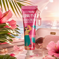 Crème pour les mains hydratante à bas prix de 30 ml avec porte-clés, crème pour les mains nourrissante au beurre de karité parfumée pour femmes
