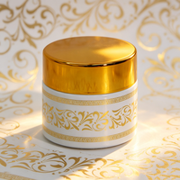 Pot cosmétique arabe pour crème visage et beurre corporel – Contenant de luxe pour crème en gros