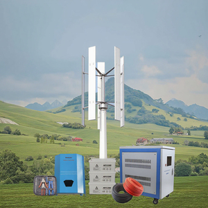 Aerogenerador de Eje Vertical de Bajo Precio con Certificación CE para Europa, Kit de Energía Eólica Pequeña de 2kW, 3kW, 5kW, 10kW para Uso Doméstico ARVH-5KW CE - Product Image 4