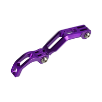 Support de fixation réglable en alliage d'aluminium CNC pour phare de vélo, support universel pour phare de vélo pour Brompton, vélos pliants, vélos de route et VTT