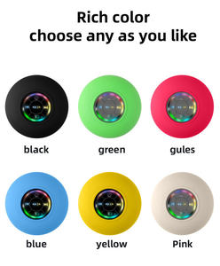 Tốt nhất bán LED không dây BT Loa di động không thấm nước hút cup mini Loa tắm - Product Image 5