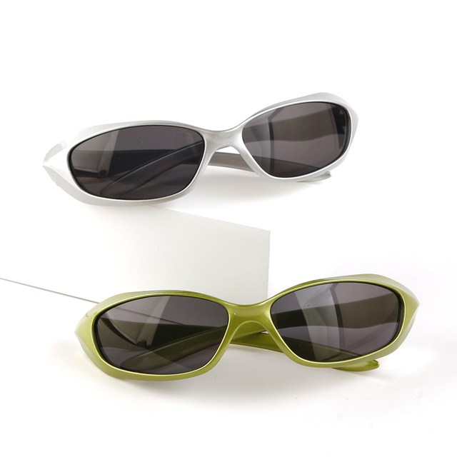 Y2K Trend Sunglasses - Futuristic and Stylish Eyewear for Men and Women JK 6228