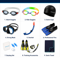 Lunettes de natation optiques sur ordonnance, myopie, anti-buée, protection UV400, silicone doux pour la peau, universelles pour jeunes