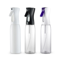 Bouteille de pulvérisation d'emballage cosmétique de faux cils de 200ml 300ml 500ml avec la sérigraphie en plastique PET de brume fine échantillon gratuit