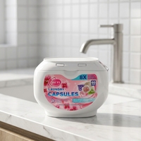 Échantillons gratuits OEM/ODM Capsules de lessive 5-en-1 à la cerise |   Service direct d'usine |   8g |   60 pièces/boîte |   Capsules de détergent très vendues