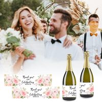 Autocollant personnalisé avec logo, autocollant décoratif, étiquette personnalisée, autocollant pour flacon de parfum, autocollant de mariage, étiquette de flacon-peptide