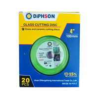 Diphson 100mm 115mm Nieuwe Groene -dunne Diamant Zaagblad Wiel voor Glas en Keramiek Snijden DIY OEM ODM