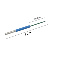 25 pièces/boîte d'électrodes fines en tungstène recouvertes de téflon Ellman, 25 pièces/boîte, électrodes chirurgicales RF antiadhésives de 5 cm