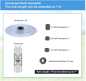 Les pneus pneumatiques <span class=keywords><strong>13</strong></span> pouces 13x5.00-<span class=keywords><strong>6</strong></span> roule le roulement à billes en acier de jante pour l'équipement de manutention - Product Image 4