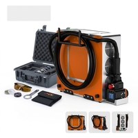 Machine de nettoyage au laser pulsé de 6e génération, refroidie par air, 500W, multi-modes, pour moules, automobile, aérospatiale, métal, acier inoxydable, pierre