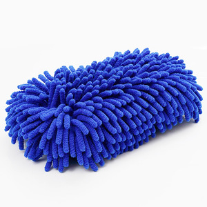 Éponge de nettoyage auto en chenille 23x13x5.5cm à poils longs antidérapante pour le lustrage et le detailing - Product Image 3