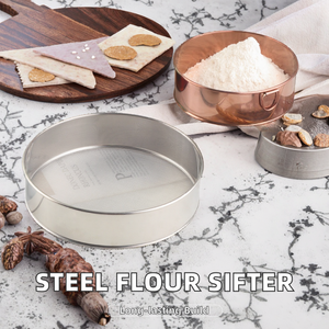 Tamizador <span class=keywords><strong>de</strong></span> <span class=keywords><strong>Harina</strong></span> Comercial <span class=keywords><strong>de</strong></span> Acero Inoxidable con Manivela, Tamiz <span class=keywords><strong>de</strong></span> Malla para Azúcar Glas, Agitador <span class=keywords><strong>de</strong></span> Polvo - Product Image 2