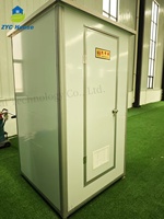 Toilettes portables en HDPE et acier pour chantiers de construction et camps industriels
