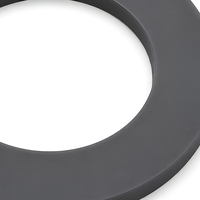 Joint d'étanchéité en caoutchouc silicone personnalisé, résistant aux hautes températures et à l'eau, pour équipement industriel