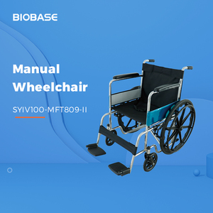 BIOBASE Fauteuil roulant Matériel médical hospitalier 100KG Fauteuil roulant manuel <span class=keywords><strong>pour</strong></span> handicapés et personnes âgées - Product Image 2