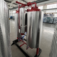 Sécheur déshydratant micro-thermique rouge de 1m³ avec isolation thermique pour post-traitement de compresseur d'air à vis 35CFM Prix usine Chine