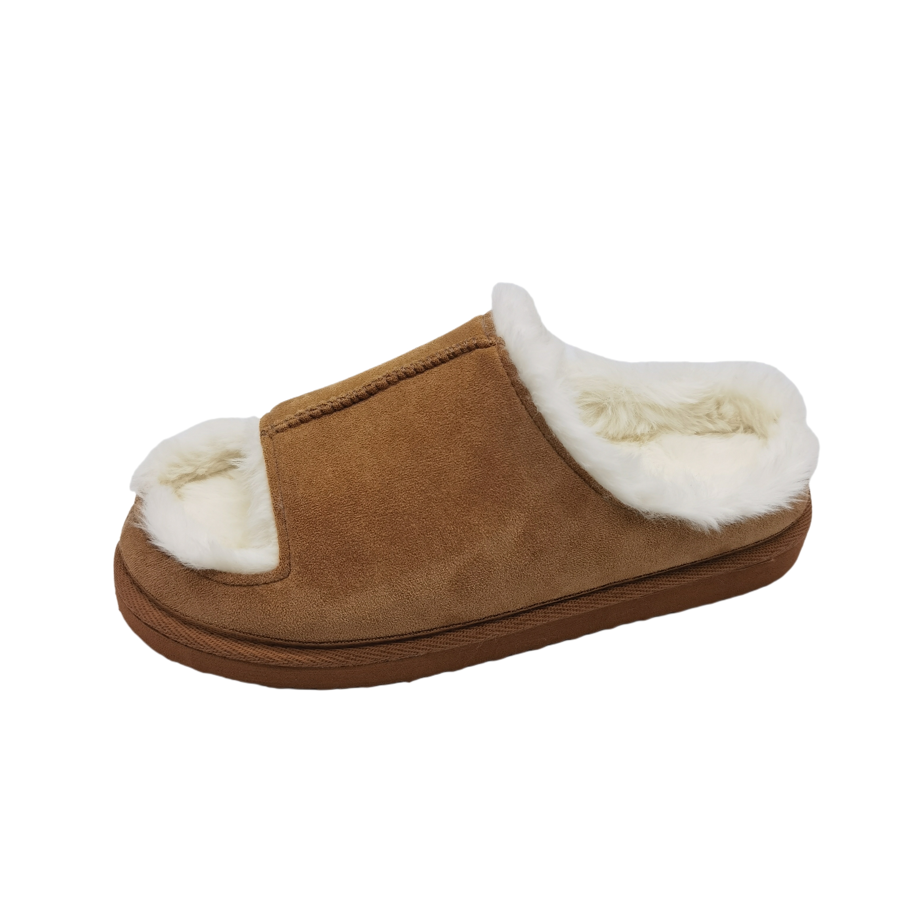 winter warm fur slippers