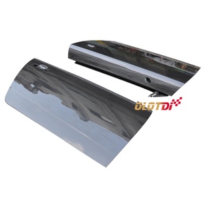 Soporte de Refuerzo de Puerta de Fibra de Carbono Seca para Audi TT TTS TTRS MK3 2017-2019, Negro Carbón, Tejido Twill 3x3, Accesorios Exteriores para Automóvil - Product Image 3