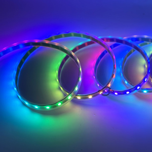 ドリームカラー WS2812B アドレス指定可能LEDストリップ 5V RGBIC SMD 5050 マジックランニングライト クリスマスホリデーパーティーデコレーション用 - Product Image 2