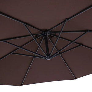 Parasols de jardin pliants rétractables de grande taille, grands parasols de marché pour jardins, plages, hôtels, meubles d'extérieur multi-usages - Product Image 5