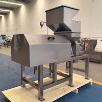 Driebladige rotor gember bieten fruit pulverisator industriële groentehakker machine roestvrijstalen groentevermaler