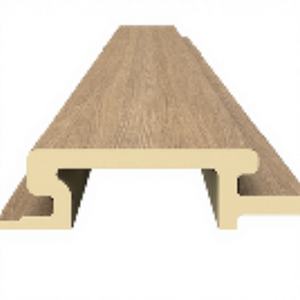 आप उच्च गुणवत्ता वाले भारी शुल्क ट्रेंडिंग यूनिक में शून्य फॉर्मलाडेहाइड दीवार समाधान डब्ल्यूपीसी स्लैट वॉल पैनल है। - Product Image 1