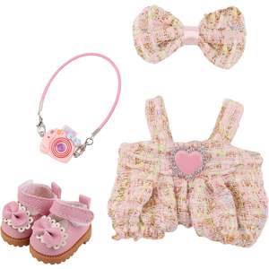 Exquisite Luxury Designer Outfit Accessories for 17cm Dolls Unique Soft <b>Toy</b> Style Dress up 3 Years and up - Product Image 5