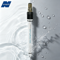 Électrode pH en ligne pour cellule de débit, sonde de pH industrielle pour pipeline avec personnalisation OEM/ODM et précision de 0,01 pH